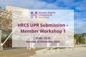 HRCS UPR Submission – Member Workshop 1
