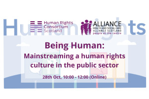 Being Human: Mainstreaming a human rights culture in the public sector
