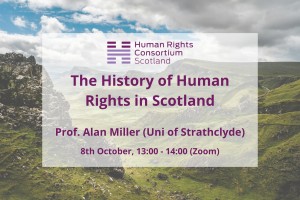 Guest Lecture 2 - The History of Human Rights in Scotland