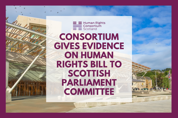 Human Rights Evidence Consortium gives evidence to Equalities, Human Rights and Civil Justice ...